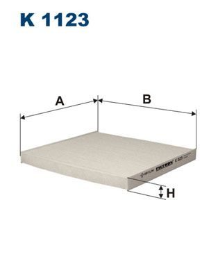 Фильтр салонный K1123 Filtron (фото №1)