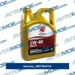 Масло моторное Idemitsu fully-synthetic 5W-40 SN/CF 4л Idemitsu 30015048746