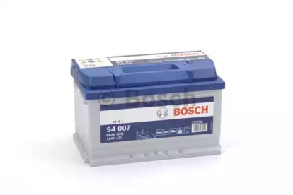 Аккумуляторная батарея  "S4 Silver", 12в 72а/ч 0092S40070 Bosch (фото №1)