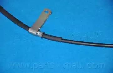 Трос стояночного тормоза левый PTA883 Parts Mall (фото №4)