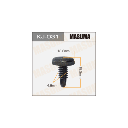 Клипса пластм. крепёжная №98 KJ031 Masuma (фото №1)