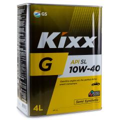 Масло моторное Kixx G SL/CF 10W-40 4л Kixx L531644TE1
