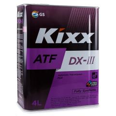 Масло трансмиссионное Kixx ATF DX-III (4л) Kixx L250944TE1