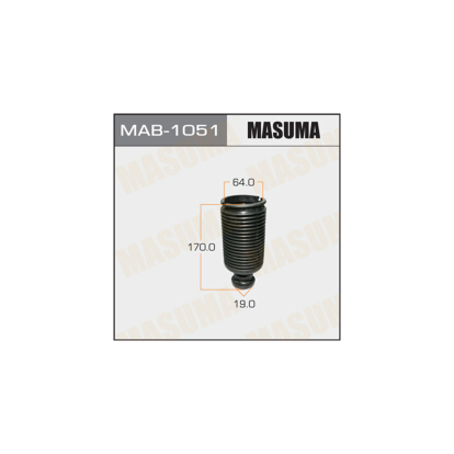 Пыльник переднего амортизатора MAB1051 Masuma (фото №1)