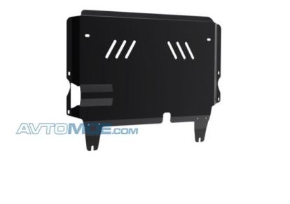 Защита картера + КПП + крепеж, Mazda 3 2009-2013, V - 1.6; 2.0/Mazda Axela 2009-2013, V - 2.0 111038043 Автоброня (фото №1)
