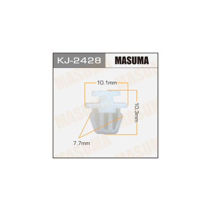 Клипса пластм KJ2428 Masuma (фото №1)
