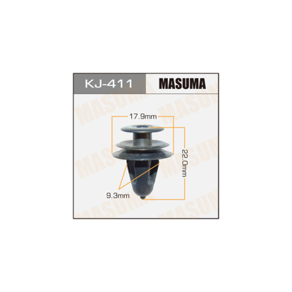 Клипса пластм. крепёжная №90 KJ411 Masuma (фото №1)