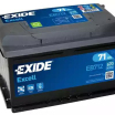 Аккумуляторная батарея  12в 72а/ч EB712 Exide (мини-фото №1)