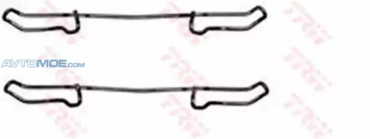 Пружина передних тормозных колодок PFK241 TRW (фото №1)