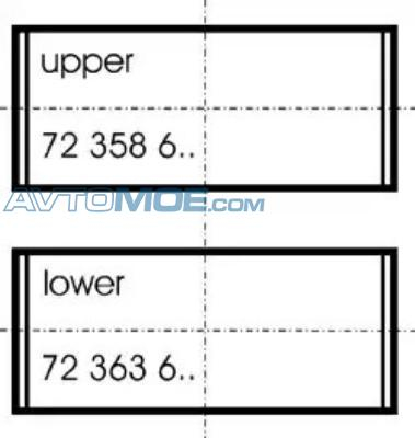 Вкладыши шатунные к-кт 77752600 Kolbenschmidt (фото №1)