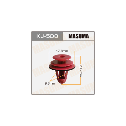 Клипса пластм. крепёжная №37 KJ508 Masuma (фото №1)