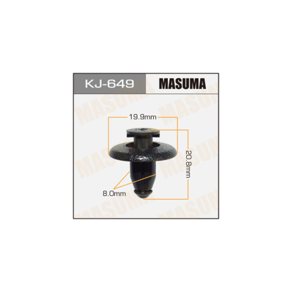 Клипса пластм. крепёжная №46 KJ649 Masuma (фото №1)