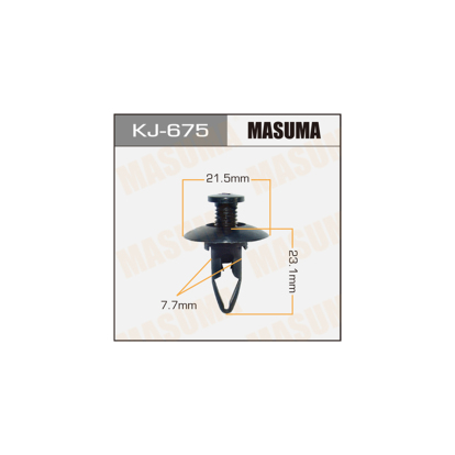 Клипса пластм. крепёжная №86 KJ675 Masuma (фото №1)
