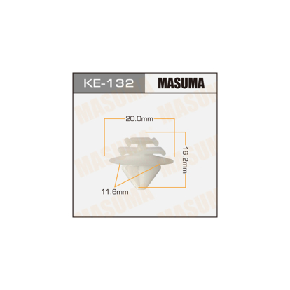Клипса крепежная № 172 KE132 Masuma (фото №1)