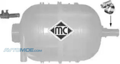 Бачок расширительный 03656 Metalcaucho (фото №1)